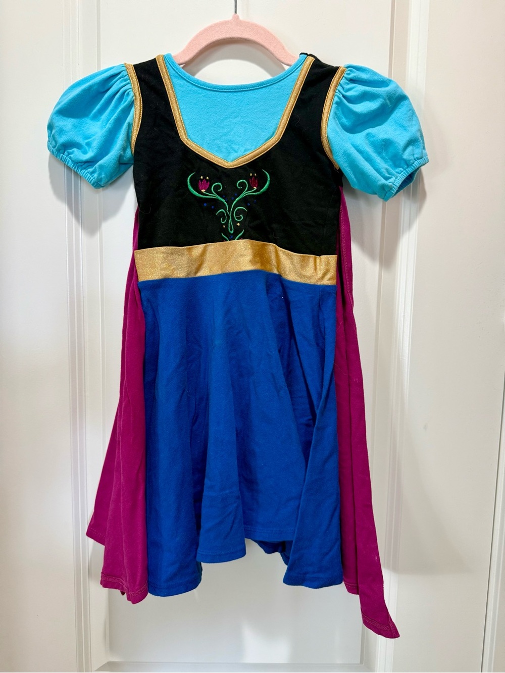 Placard Originals: Girls' Princess Cape Dress Costume